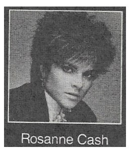 Cash, Rosanne / Closeup-Name at Bottom | October 1986