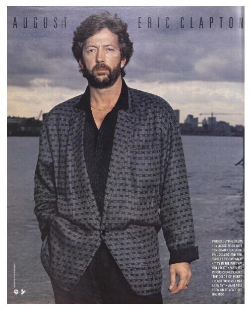 Clapton, Eric / August | 1986 | Full-Page Ad
