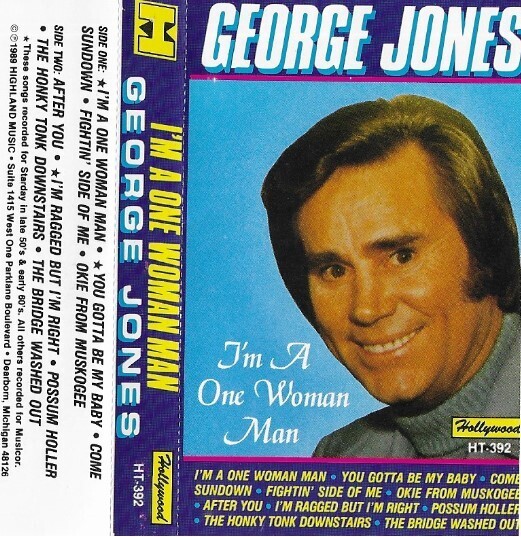 Jones, George / I'm a One Woman Man | Hollywood HT-392 | 1989