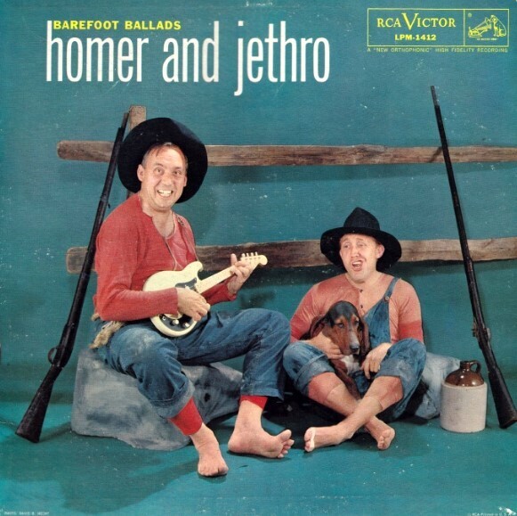 Homer + Jethro / Barefoot Ballads | RCA Victor LPM-1412 | April 1957