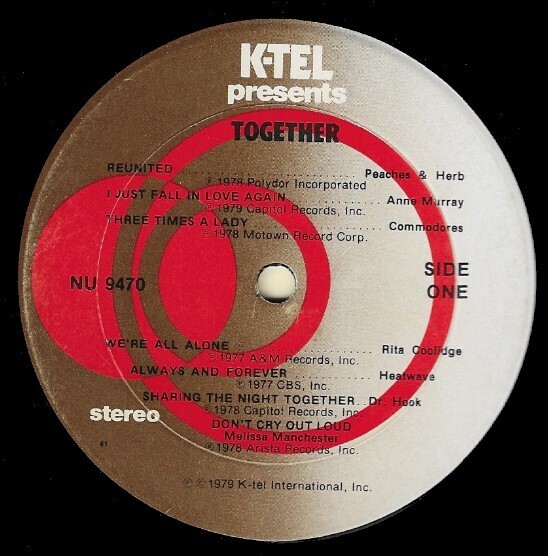 Various Artists / Together | K-Tel NU-9470 | Stereo | 1979