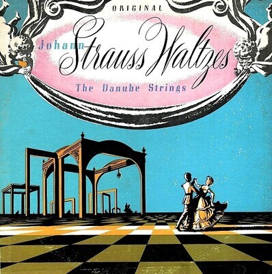 Danube Strings, The / Original Johann Strauss Waltzes | Somerset SF-2000 | Stereo | 1958
