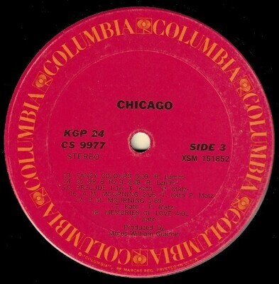 Chicago / Chicago II | Columbia KGP-24 | January 1970