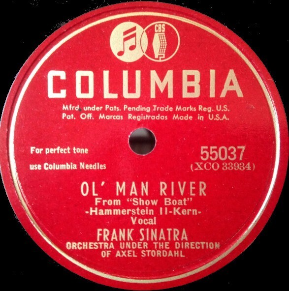 Sinatra, Frank / Ol' Man River | Columbia 55037 | 1945