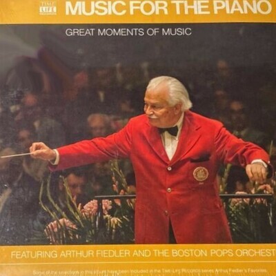 Fiedler, Arthur (+ The Boston Pops) / Great Moments of Music-Music For the Piano | Time Life STLS-7008 | 1980