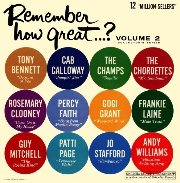 Various Artists / Remember How Great...? - Volume 2 | Columbia Record Productions | 1962