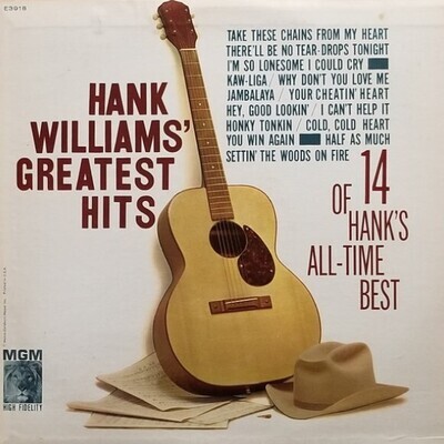 Williams, Hank / Hank Williams&#39; Greatest Hits | MGM E-3918 | January 1961
