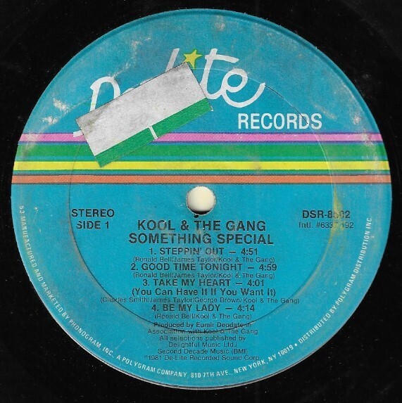 Kool + The Gang / Something Special | De-Lite DSR-8502 | October 1981