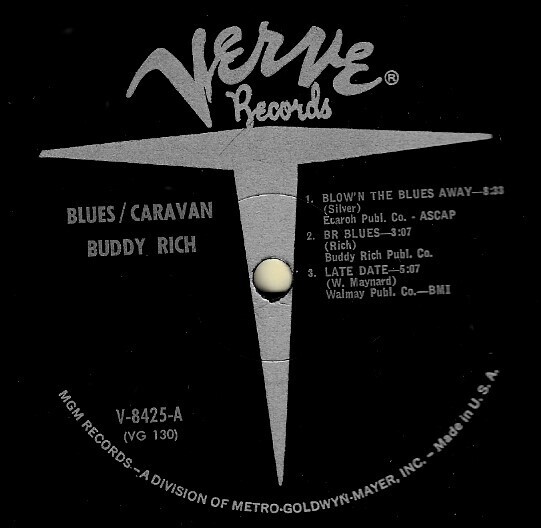 Rich, Buddy / Blues Caravan | Verve V-8425 | November 1961