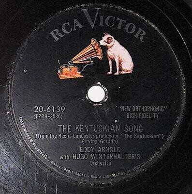 Arnold, Eddy / The Kentuckian Song | RCA Victor 20-6139 | July 1955