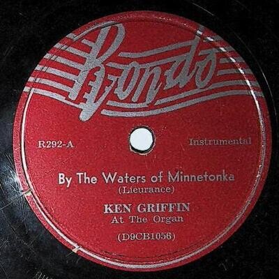 Griffin, Ken / By the Waters of Minnetonka | Rondo R-292 | May 1949