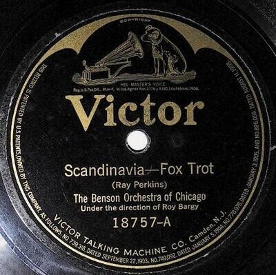 Benson Orchestra of Chicago / Scandinavia | Victor 18757 | July 1921