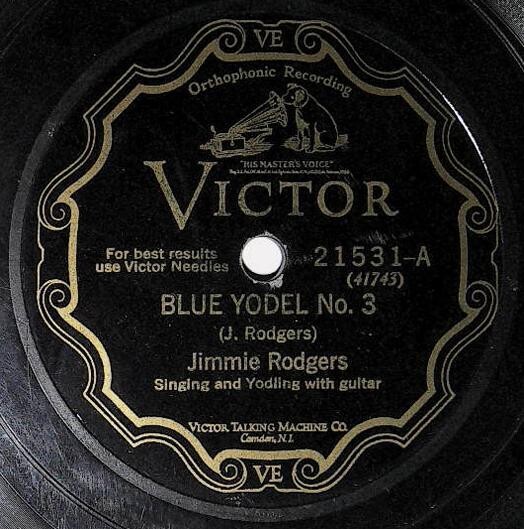 Rodgers, Jimmie / Blue Yodel No. 3 | Victor 21531 | September 1928