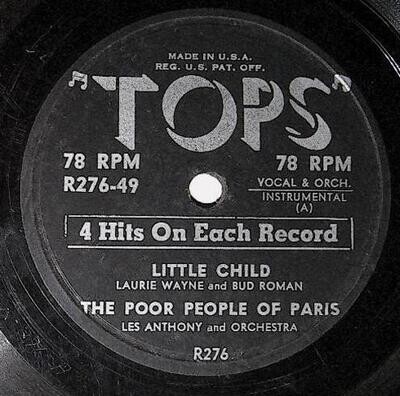 Various Artists / Little Child + 3 | Tops R276-49 | EP | 1956