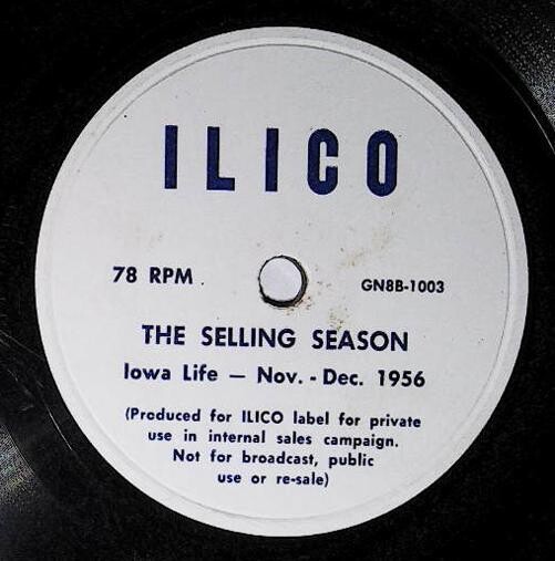 Ilico / The Selling Season - Iowa Life - Nov.-Dec. 1956