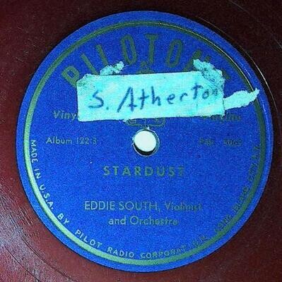 South, Eddie / Stardust | Pilotone 122-3 | 1946