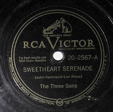 Three Suns, The / Sweetheart Serenade | RCA Victor 20-2567 | 1947