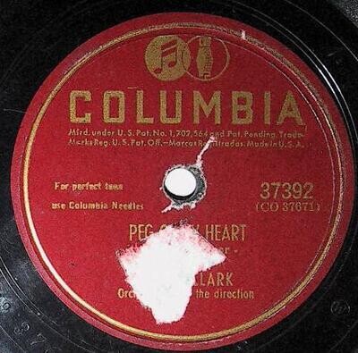 Clark, Buddy / Peg O' My Heart | Columbia 37392 | May 1947