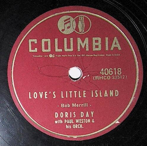 Day, Doris / Love&#39;s Little Island | Columbia 40618 | December 1955