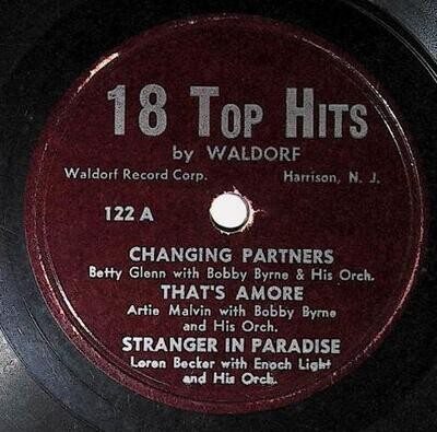 Various Artists / Changing Partners + 5 | 18 Top Hits 122 | Waldorf | 1950s