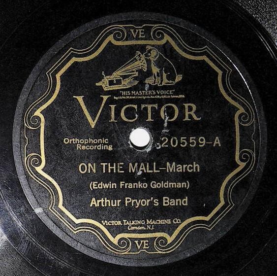 Pryor, Arthur (Band) / On the Mall | Victor 20559 | May 1927