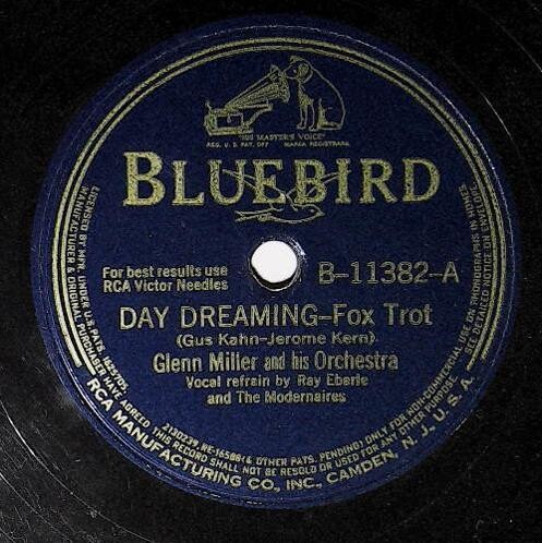 Miller, Glenn / Day Dreaming | Bluebird B-11382 | December 1941