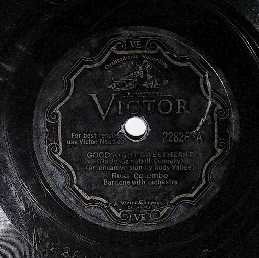 Columbo, Russ / Good Night Sweetheart | Victor 22826 | Baritone | 1931
