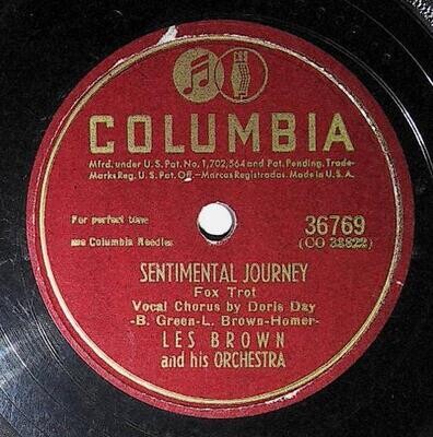 Brown, Les / Sentimental Journey | Columbia 36769 | January 1945