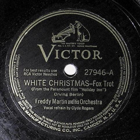 Martin, Freddy / White Christmas | Victor 27946 | July 1942