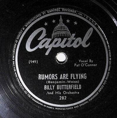 Butterfield, Billy / Rumors Are Flying | Capitol 282 | August 1946