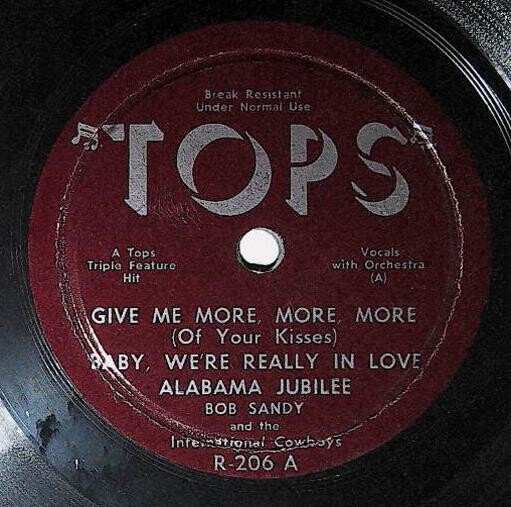 Various Artists / Give Me More, More. More + 5 | Tops R-206 | Bob Sandy