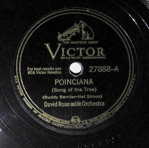 Rose, David / Poinciana (Song of the Tree) | Victor 27888 | January 1944