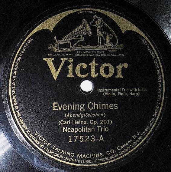 Neapolitan Trio / Evening Chimes | Victor 17523 | March 1914