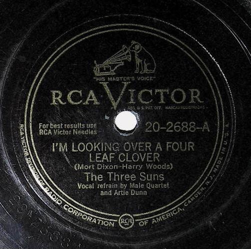 Three Suns, The / I&#39;m Looking Over a Four Leaf Clover | RCA Victor 20-2688 | February 1948