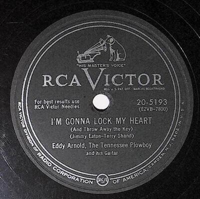 Arnold, Eddy / I&#39;m Gonna Lock My Heart (And Throw Away the Key) | RCA Victor 20-5193 | March 1953