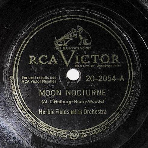 Fields, Herbie / Moon Nocturne | RCA Victor 20-2054 | January 1947