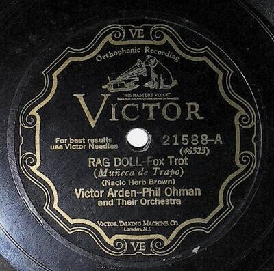 Arden, Victor / Rag Doll | Victor 21588 | with Phil Ohman | September 1928