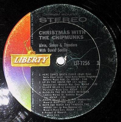 Chipmunks, The / Christmas With The Chipmunks | Liberty LST-7256 | December 1962