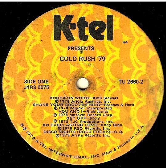 Various Artists / Gold Rush &#39;79 | K-Tel TU-2660-2 | Record 2 | 1979