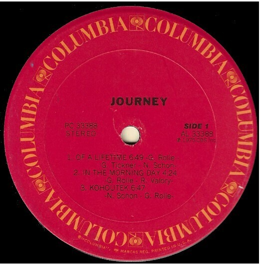Journey / Journey | Columbia PC-33388 | March 1975