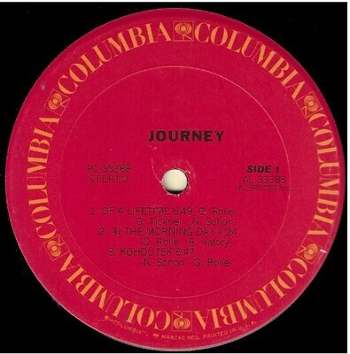 Journey / Journey | Columbia PC-33388 | March 1975