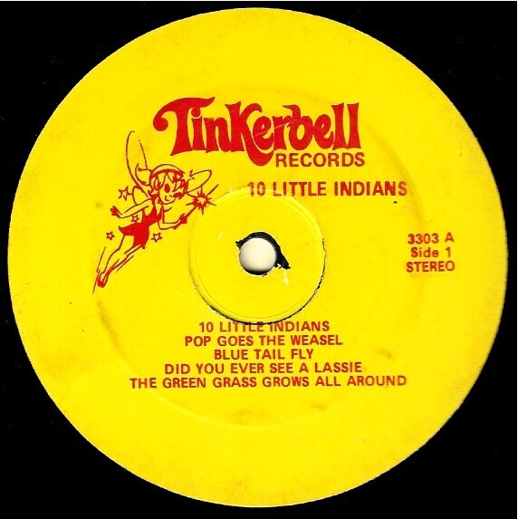 Uncredited Artists / 10 Little Indians | Tinkerbell 3303 | Stereo