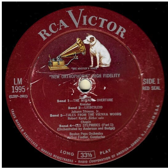 Fiedler, Arthur / Getting Friendly With Music | RCA Victor Red Seal LM-1995 | Boston Pops Orchestra | 1956