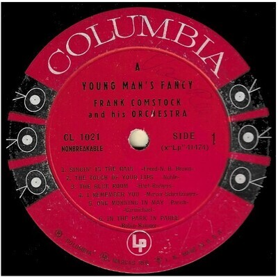 Comstock, Frank / A Young Man&#39;s Fancy | Columbia CL-1021 | Mono | 1957