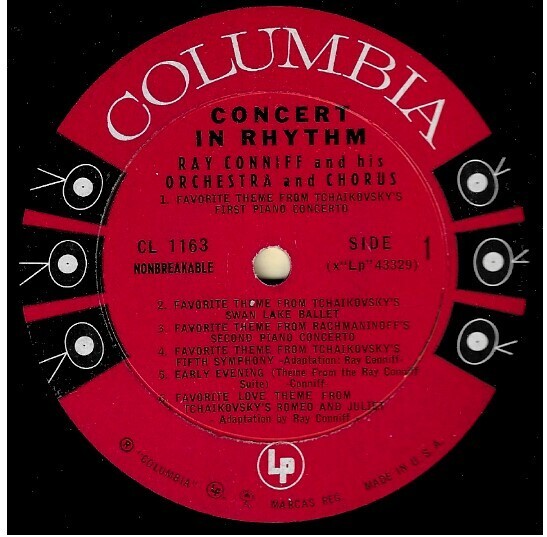 Conniff, Ray / Concert in Rhythm | Columbia CL-1163 | Mono | 1960