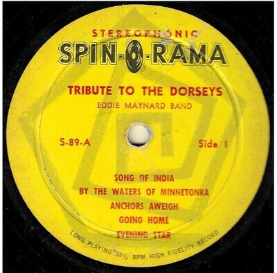 Maynard, Eddie / Tribute to The Dorseys | Spinorama S-89 | Stereo | 1960