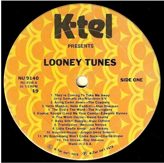 Various Artists / Looney Tunes | K-Tel NU-9140 | Stereo | 1976