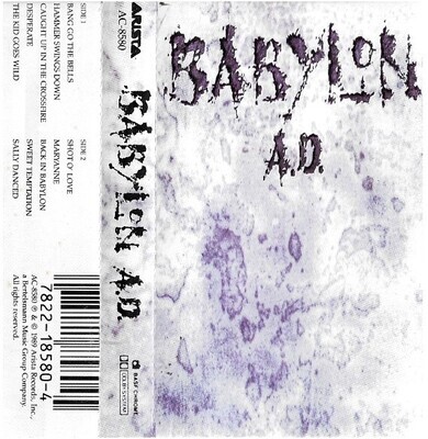 Babylon A.D. / Babylon A.D. | Arista AC-8580 | September 1989