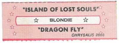 Blondie / Island of Lost Souls | Chrysalis 2603 | May 1982