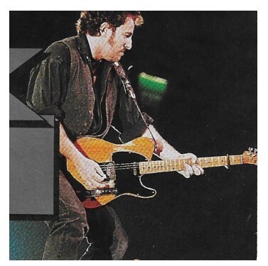 Springsteen, Bruce / On Stage-Profile-Dressed in All Black